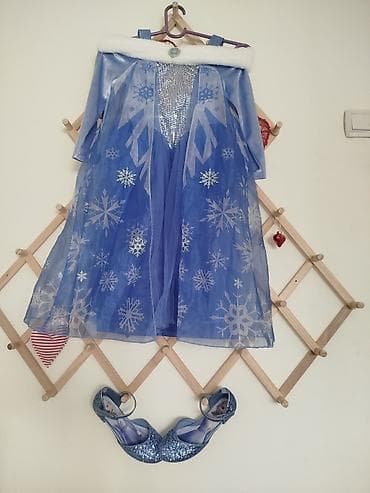 Baby Push Walkers: Kostim “Ledeno kraljevstvo” – Elsa haljina sa cipelama za devojčice at lalafo.rs — 1 Baby Push Walkers: Kostim “Ledeno kraljevstvo” – Elsa haljina sa cipelama za devojčice — 1