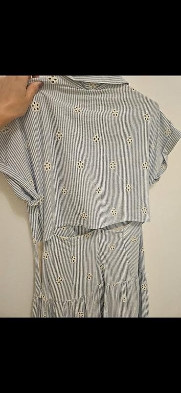 Zara ženska midi haljina s velicina u svetloplavoj boji ima na lalafo.rs — 5 Zara ženska midi haljina s velicina u svetloplavoj boji ima — 5