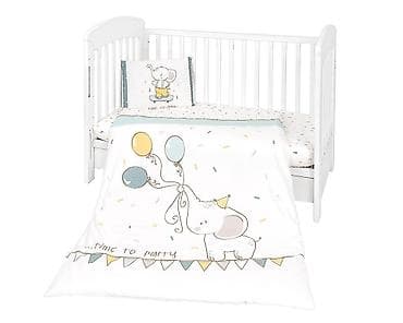 Komplet posteljine za krevetac – “Time to party” - Set sadrži na lalafo.rs Komplet posteljine za krevetac – “Time to party” - Set sadrži