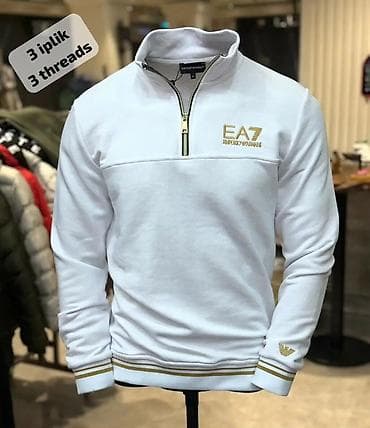 Muški duksevi sa polu-rajsferšlusom (half-zip) - Model: pulover/duks na lalafo.rs — 7 Muški duksevi sa polu-rajsferšlusom (half-zip) - Model: pulover/duks — 7