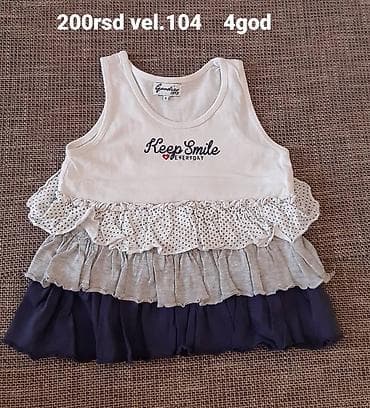 Dečija haljinica brez rukava – Goodies 1973 - Veličina: 104 (za na lalafo.rs — 1 Dečija haljinica brez rukava – Goodies 1973 - Veličina: 104 (za — 1