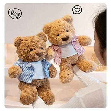 Plišani meda Teddy – mekani plišani medved sa odećom koja se skida - na lalafo.rs — 6 Plišani meda Teddy – mekani plišani medved sa odećom koja se skida - — 6