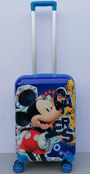 Backpacks, bags and suitcases: Dečiji set kofera – Mickey Mouse dizajn - Set od 2 kofera: veći i at lalafo.rs — 4 Backpacks, bags and suitcases: Dečiji set kofera – Mickey Mouse dizajn - Set od 2 kofera: veći i — 4