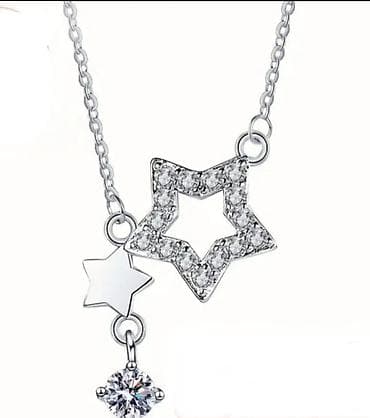 PRELEPE KVALITETNE POSREBRENE RAZNOVRSNE OGRLICE SA ŽIGOM S925 na lalafo.rs — 6 PRELEPE KVALITETNE POSREBRENE RAZNOVRSNE OGRLICE SA ŽIGOM S925 — 6