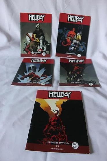HELLBOY BUDJENJE DJAVOLA KOMPLET 1, 2, 3, 4, 5 SYSTEM COMICS | na lalafo.rs HELLBOY BUDJENJE DJAVOLA KOMPLET 1, 2, 3, 4, 5 SYSTEM COMICS |