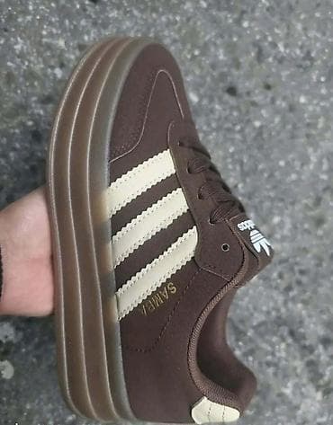 Platform patike inspirisane modelom Adidas Samba - Dizajn sa tri na lalafo.rs — 3 Platform patike inspirisane modelom Adidas Samba - Dizajn sa tri — 3