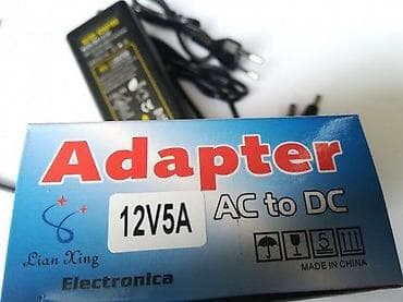 Electronics: Adapter AC-DC 12V 5A sa više izlaza - Ulaz: AC (mrežno napajanje) at lalafo.rs — 1 Electronics: Adapter AC-DC 12V 5A sa više izlaza - Ulaz: AC (mrežno napajanje) — 1