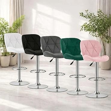 Barske stolice sa naslonom – podesiva visina i rotacija 360° - na lalafo.rs Barske stolice sa naslonom – podesiva visina i rotacija 360° -