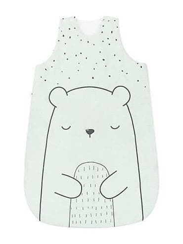 Vreća za spavanje za bebe – mint zelena sa medom - Udobna vreća za na lalafo.rs Vreća za spavanje za bebe – mint zelena sa medom - Udobna vreća za