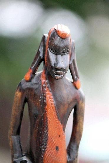 Antique Hand Carved drvena figura II, sredina 20 veka. Mid century at lalafo.rs — 10 Antique Hand Carved drvena figura II, sredina 20 veka. Mid century — 10