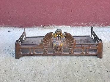 Stilske lampe: Ogradica za kamin ili pec, od livenog gvozdja na lalafo.rs — 1 Stilske lampe: Ogradica za kamin ili pec, od livenog gvozdja — 1