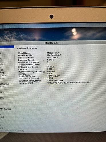 Apple MacBook Air 13" (2017) – srebrni - Ekran: 13 inča - Procesor na lalafo.rs — 5 Apple MacBook Air 13" (2017) – srebrni - Ekran: 13 inča - Procesor — 5