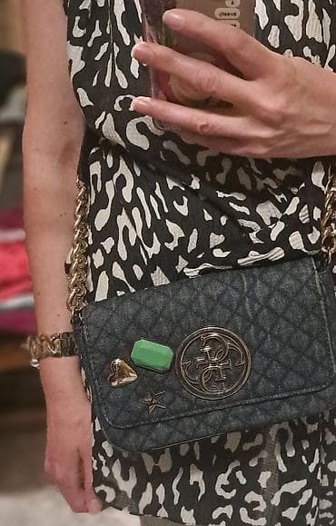 Guess original teksas tašna za nosenje preko ramena at lalafo.rs — 7 Guess original teksas tašna za nosenje preko ramena — 7