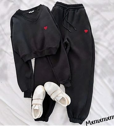 Komplet trenerka – dukserica i donji deo sa srcem - Model: dvoslojni na lalafo.rs — 4 Komplet trenerka – dukserica i donji deo sa srcem - Model: dvoslojni — 4