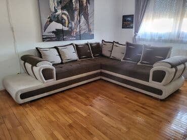 Matresses: Ugaona garnitura sa tabureom - Velika L forma sa prostranim ležajnim at lalafo.rs — 8 Matresses: Ugaona garnitura sa tabureom - Velika L forma sa prostranim ležajnim — 8