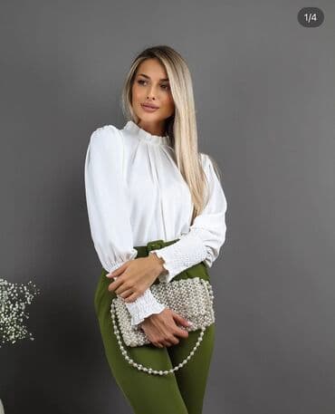 🔥Elegantna ženska bluza sa volan kragnom
✅ 1850 din na lalafo.rs 🔥Elegantna ženska bluza sa volan kragnom
✅ 1850 din