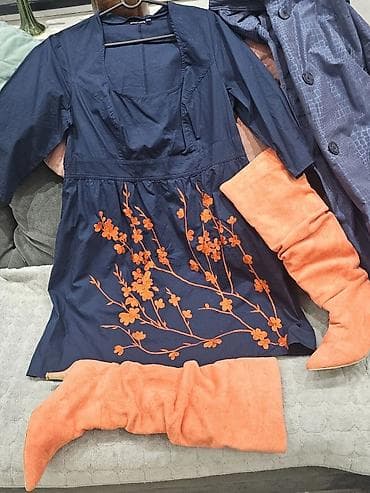 Komplet za jesen/proleće – haljina, mantil, kaiš i čizme Sve u na lalafo.rs — 6 Komplet za jesen/proleće – haljina, mantil, kaiš i čizme Sve u — 6