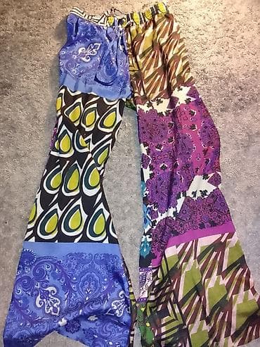 Ženske široke pantalone – 2 u 1 (reverzibilne) Blondy, veličina M i na lalafo.rs — 1 Ženske široke pantalone – 2 u 1 (reverzibilne) Blondy, veličina M i — 1