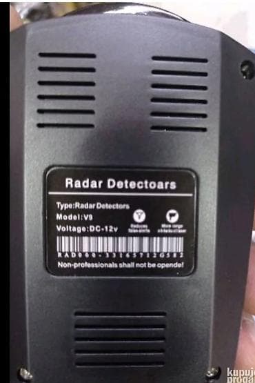 Radar detektor V9 – 360° full-band skeniranje - Model: V9 (naznačeno at lalafo.rs — 3 Radar detektor V9 – 360° full-band skeniranje - Model: V9 (naznačeno — 3