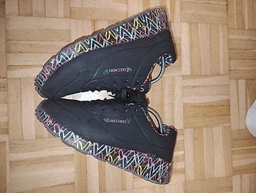 Skechers patike – crne sa šarenim detaljima UG 25cm - Model: Skechers na lalafo.rs — 2 Skechers patike – crne sa šarenim detaljima UG 25cm - Model: Skechers — 2