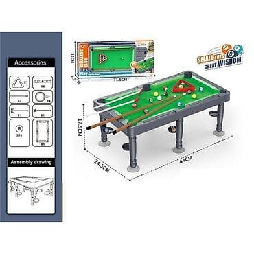 Kids' Sports Toys: Dečiji mini sto za bilijar – set za igru - Kompaktne dimenzije stola at lalafo.rs — 1 Kids' Sports Toys: Dečiji mini sto za bilijar – set za igru - Kompaktne dimenzije stola — 1