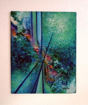 rockfam slike: Umetnička slika na platnu 30x24cm, rađena akrilnim bojama at lalafo.rs — 4 rockfam slike: Umetnička slika na platnu 30x24cm, rađena akrilnim bojama — 4