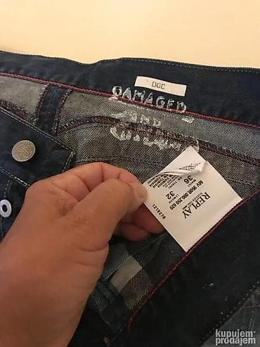 pantalone butiku ali: Original Replay farmerice 36 100% cotton Polustruk 50cm, duzina 110cm na lalafo.rs — 5 pantalone butiku ali: Original Replay farmerice 36 100% cotton Polustruk 50cm, duzina 110cm — 5