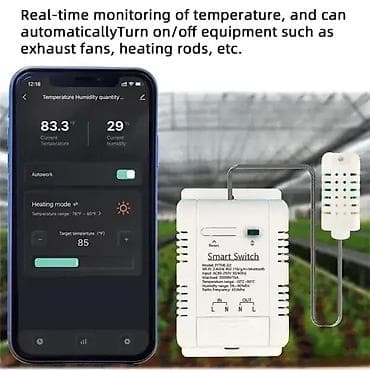 Termostat WiFi 16A sa senzorom temperature i vlage TH16A 🌡️ na lalafo.rs — 2 Termostat WiFi 16A sa senzorom temperature i vlage TH16A 🌡️ — 2