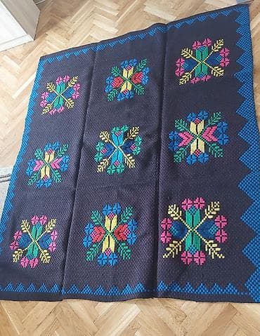 Vuneni, rucno tkani prekrivaci. Radjeni pre vise od 60 godina, nisu na lalafo.rs — 1 Vuneni, rucno tkani prekrivaci. Radjeni pre vise od 60 godina, nisu — 1