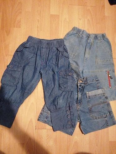 Komplet dečijih teksas pantalona i šortseva. Uključuje troje na lalafo.rs — 1 Komplet dečijih teksas pantalona i šortseva. Uključuje troje — 1