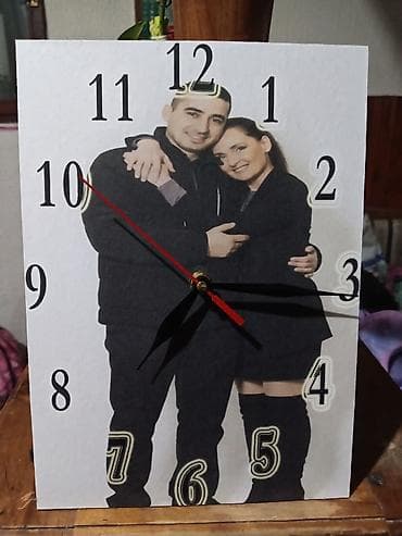 Personalizovani zidni/sobni sat sa vašom fotografijom ZIDNI sat sa na lalafo.rs — 1 Personalizovani zidni/sobni sat sa vašom fotografijom ZIDNI sat sa — 1