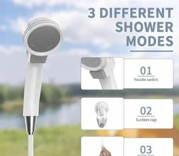 Camping equipment: Tuš za kampovanje tuš na otvorenom tusiranje kupanje Cena at lalafo.rs — 1 Camping equipment: Tuš za kampovanje tuš na otvorenom tusiranje kupanje Cena — 1