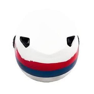 Accessories: Kaciga otvorenog lica bele boje sa grafikom srpske zastave i grba at lalafo.rs — 8 Accessories: Kaciga otvorenog lica bele boje sa grafikom srpske zastave i grba — 8