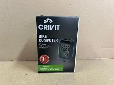 CRIVIT bežični biciklistički kompjuter Karakteristike: - Bežični rad na lalafo.rs CRIVIT bežični biciklistički kompjuter Karakteristike: - Bežični rad