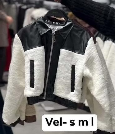 🔥Ženska kraća jakna od kombinovanih materijala – teddy/bukle pliš i na lalafo.rs — 2 🔥Ženska kraća jakna od kombinovanih materijala – teddy/bukle pliš i — 2