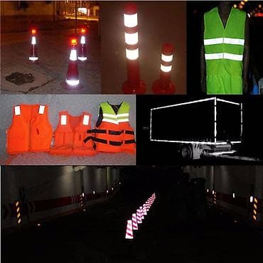 Transport: 3M Reflektirajuća Sigurnosna traka za kamione i vozila. Boje at lalafo.rs — 4 Transport: 3M Reflektirajuća Sigurnosna traka za kamione i vozila. Boje — 4