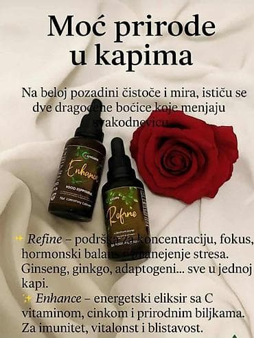Refine – prirodne kapi za žene - Dodatak ishrani u bočici sa pipetom at lalafo.rs — 3 Refine – prirodne kapi za žene - Dodatak ishrani u bočici sa pipetom — 3