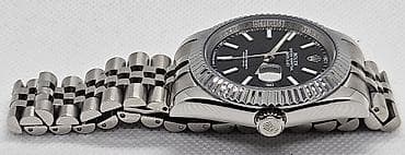 Rolex Datejust Crni - Kućište 41mm od nerđajućeg čelika. - Jubilee na lalafo.rs — 4 Rolex Datejust Crni - Kućište 41mm od nerđajućeg čelika. - Jubilee — 4