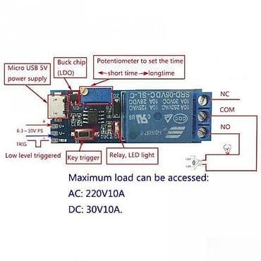 Tajmer relejni modul 0–24 s Opis: - Jednokanalski relejni tajmer sa at lalafo.rs — 3 Tajmer relejni modul 0–24 s Opis: - Jednokanalski relejni tajmer sa — 3