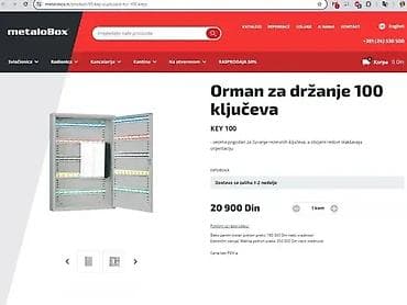 *** SUPER AKCIJA *** #2716 Ormarić za ključeve - METALNI; Pogodan za na lalafo.rs — 5 *** SUPER AKCIJA *** #2716 Ormarić za ključeve - METALNI; Pogodan za — 5