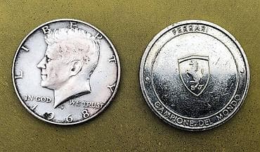 Sport & Hobby: Kennedy half dollar 40% srebra SAD 1968 D Originalni američki Kennedy at lalafo.rs — 6 Sport & Hobby: Kennedy half dollar 40% srebra SAD 1968 D Originalni američki Kennedy — 6