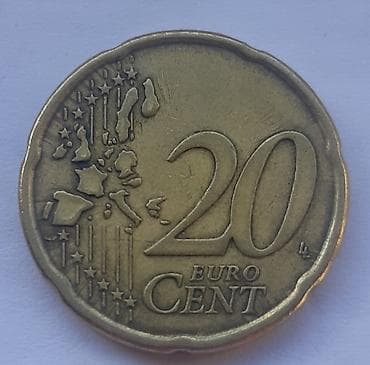 Finska kovanica od 20 euro centi – godina 2001. - Nominala: 20 euro at lalafo.rs — 2 Finska kovanica od 20 euro centi – godina 2001. - Nominala: 20 euro — 2