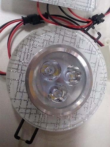 LED rozetna staklena 3x1W+2W 6500K. Iklasa: GARANCIJA 2god. ✨ Sa na lalafo.rs LED rozetna staklena 3x1W+2W 6500K. Iklasa: GARANCIJA 2god. ✨ Sa