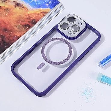 Maska Magsafe shining za iPhone 15 Pro Max 6.7 ljubicasta. Uz brzu na lalafo.rs — 6 Maska Magsafe shining za iPhone 15 Pro Max 6.7 ljubicasta. Uz brzu — 6