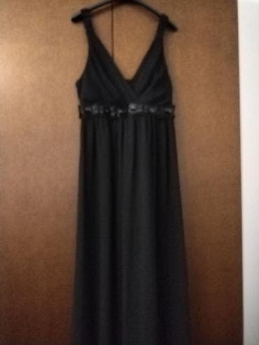 Duga crna večernja haljina - Kroj: maxi dužina, visoko strukirana at lalafo.rs — 3 Duga crna večernja haljina - Kroj: maxi dužina, visoko strukirana — 3