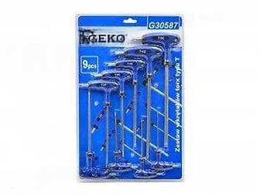 Tools & Equipment: GEKO set T-ručnih TORX ključeva – 9 delova (G30587) - Tip: TORX at lalafo.rs — 6 Tools & Equipment: GEKO set T-ručnih TORX ključeva – 9 delova (G30587) - Tip: TORX — 6