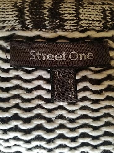 zenske broj: Zenski dzemper Street One velicina M. Poluobim grudi 45, ramena 38 at lalafo.rs — 4 zenske broj: Zenski dzemper Street One velicina M. Poluobim grudi 45, ramena 38 — 4