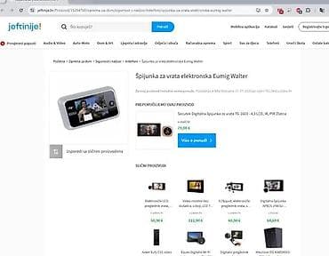 prsluk jaknica mango u: Digitalna video-špijunka za vrata Eumig (model JY8026) - Ekran: TFT at lalafo.rs — 9 prsluk jaknica mango u: Digitalna video-špijunka za vrata Eumig (model JY8026) - Ekran: TFT — 9