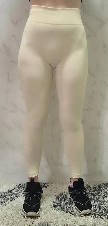 Leggings, Bike shorts: Ženske bež helanke sa visokim strukom - Visok, širok pojas za dodatnu at lalafo.rs — 7 Leggings, Bike shorts: Ženske bež helanke sa visokim strukom - Visok, širok pojas za dodatnu — 7