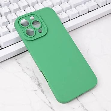 Maska Silikon Pro Camera za iPhone 16 Pro Max 6.9 tamno zelena. Uz na lalafo.rs — 1 Maska Silikon Pro Camera za iPhone 16 Pro Max 6.9 tamno zelena. Uz — 1